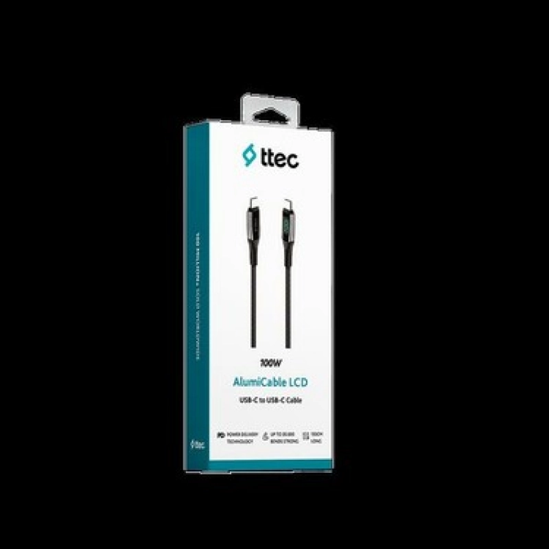 ttec AlumiCable LCD 100W (2DK57S) Şarj Kablosu