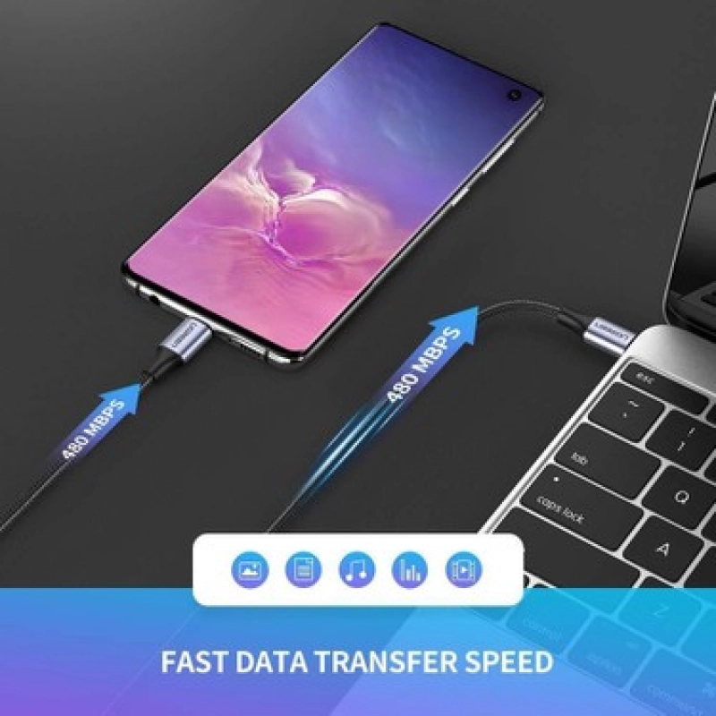 Ugreen 50152 2 m Şarj Kablosu