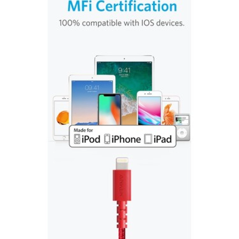 Anker PowerLine Select+ A8012 0.9 m (A8012H11) Şarj Kablosu