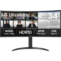 Ürün: LG UltraWide 34WR55QK-B Monitör