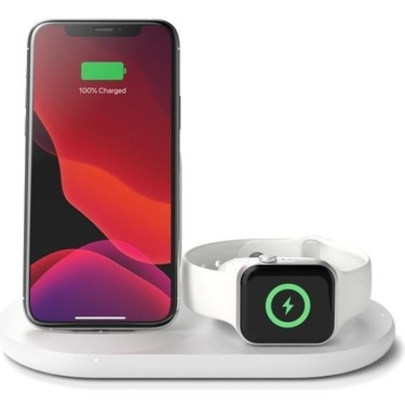 Belkin Boost Charge 3 in 1 Wireless Charger (WIZ001VFBK) Şarj Aleti