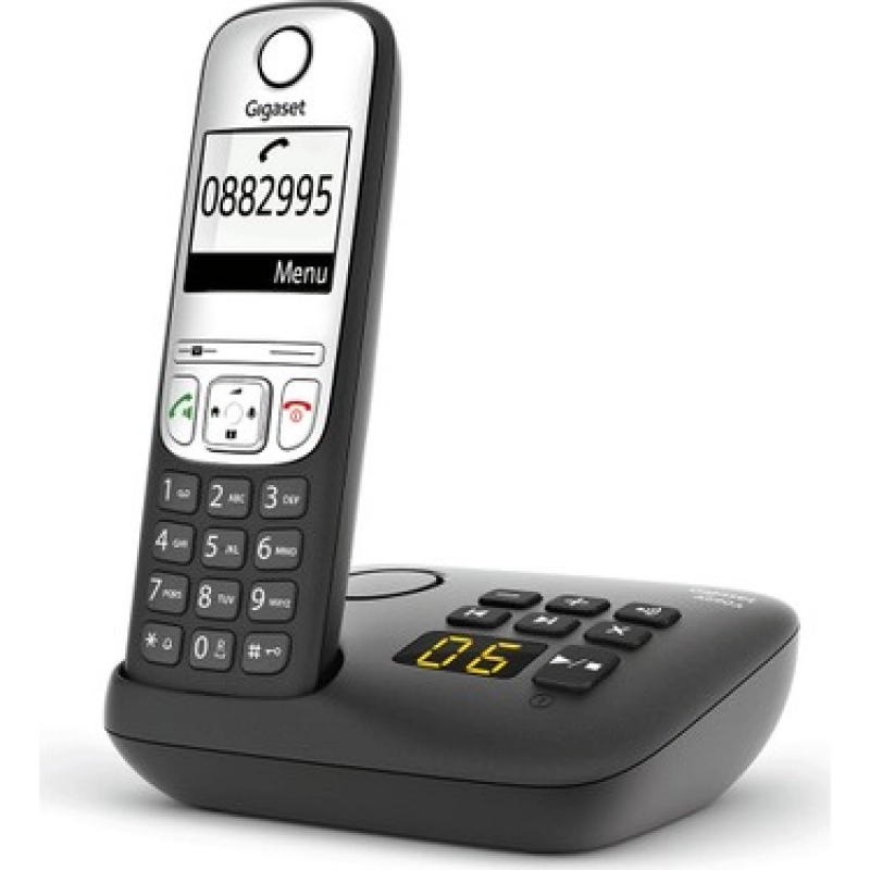 Gigaset A690A 1 ahize / Telesekreter (Oto Yanıt) / Analog Telsiz Telefon